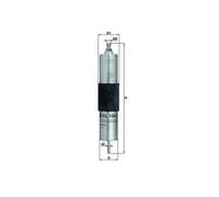MAHLE KL104/1 Fuel Filter 55mm Diameter 329.5mm Height Fits BMW 3 Series Z3
