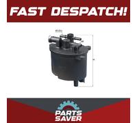 Fuel Filter fits CITROEN C8 2.2D 2006 on Mahle 1611659080 9656937180 190183 New