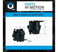 Fuel Filter fits CITROEN XSARA N0, N1, N2 1.4D 03 to 05 8HX(DV4TD) Mahle 190166