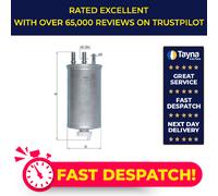Fuel Filter fits DACIA DUSTER 1.5D 2010 on Mahle 164000884R 164002137R Quality
