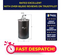 Fuel Filter fits DODGE CALIBER 2.0D 2006 on Mahle 05085581AD 05166780AA Quality