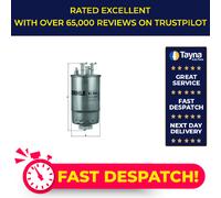 Fuel Filter fits FIAT FIORINO 225 1.3D 2007 on Mahle 55702102 77363804 Quality