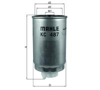Fuel Filter fits FIAT FREEMONT 345 2.0D 11 to 15 Mahle 00K68057228AA K68057228AA