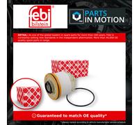 Fuel Filter fits FIAT FULLBACK 2.4D 2016 on 4N15 6000608218 Febi Quality New