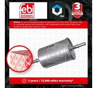 Fuel Filter fits FORD ECOSPORT Ti-VCT 1.6 2012 on 1785542 Febi Quality New