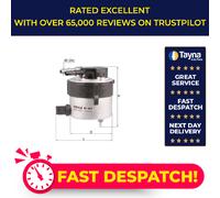Fuel Filter fits FORD FOCUS C-MAX TDCi 1.6D 05 to 07 Mahle 1386037 5M5Q9155AA