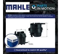 Fuel Filter fits FORD FUSION TDCi 1.4D 02 to 12 Mahle 1148119 1152193 1334772