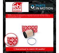 Fuel Filter fits FORD RANGER TKE 2.0D 2018 on 2216111 2216111SK1 Febi Quality