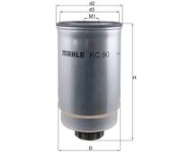 Fuel Filter fits LDV CONVOY 2.5D 97 to 09 Mahle Genuine Top Quality Guaranteed