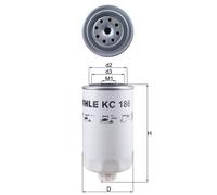 Fuel Filter KC186 Mahle 1931061 8107486 8107716 0503621704 1907539 76816367 New