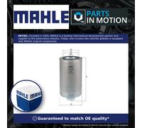 Fuel Filter fits IVECO DAILY Mk5 3.0D 11 to 14 Mahle 2992662 42540058 500039731