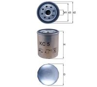 MAHLE Fuel Filter - KC5