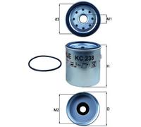 Fuel Filter fits JEEP GRAND CHEROKEE Mk2 3.1D 99 to 01 EXA Mahle 04723905 New