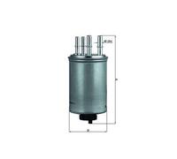 Fuel Filter KL506 Mahle LR007311 LR010075 WJN500025 70349476 79929207 Quality