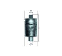 Mahle Fuel Filter KL182 fits Rover 414 416 - Genuine Part