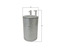 Fuel Filter Fits Man TGE Van Platform/Chassis BUS VW Crafter Van MAHLE KL 964