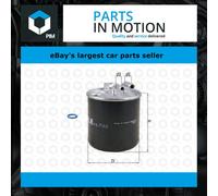 Fuel Filter fits MERCEDES C200 S204 2.2D 10 to 14 OM651.913 Mahle 6420901652 New