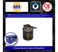 Fuel Filter fits MERCEDES C220 2.2D 2008 on NAPA 6510901652 6510902852 Quality