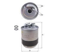 MAHLE ORIGINAL KL 228/2D Fuel filter