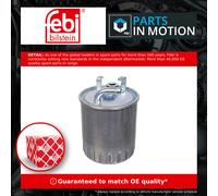 Fuel Filter fits MERCEDES VANEO 414 1.7D 02 to 05 OM668.914 A6110920201 Febi New
