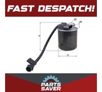 MAHLE Inline Fuel Filter - KL947 Fits Mercedes Benz V200 series & Vito 114