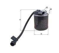Fuel Filter fits MERCEDES VITO W447 2.2D 2014 on OM651.950 Mahle 6510901952 New