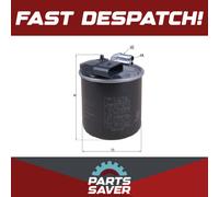 Fuel Filter fits MERCEDES VITO W639 3.0D 2010 on OM642.890 Mahle 6510900852 New