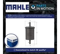 Fuel Filter fits NISSAN NAVARA D40 3.0D 2010 on V9X Mahle 1640000QAA 16400JD51A