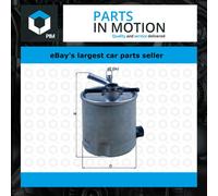 Fuel Filter fits NISSAN NT400 F24F 3.0D 2016 on ZD30DDTi Mahle 16400ES60A New