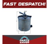 Fuel Filter fits NISSAN NT400 F24F, F91AN 2.5D 2014 on Mahle 16400ES60A Quality