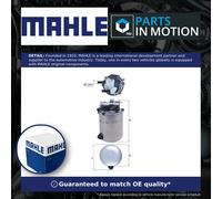 Fuel Filter fits NISSAN QASHQAI J11 1.6D 2014 on R9M Mahle 164004EA1B Quality