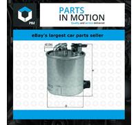 Fuel Filter fits NISSAN X-TRAIL T31 2.0D 09 to 14 Mahle 16400JX50A 16400JX51A