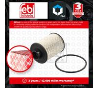 Fuel Filter fits PEUGEOT BOXER 244 2.0D 2.2D 2.8D 3.0D 2004 on E148145 Febi New