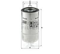 Fuel Filter fits: PIAGGIO APE TRUCK Platform/Chassis 1.2 D,PIAGGIO PORTER Van