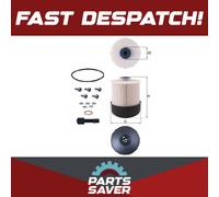 Fuel Filter fits RENAULT KANGOO 1.5D 2008 on K9K608 Mahle 164000797R 164002073R