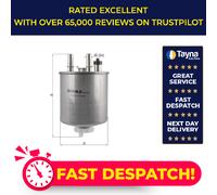Fuel Filter fits RENAULT LATITUDE L70G 3.0D 2011 on V9X891 Mahle 164001137R New