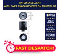Fuel Filter fits RENAULT MASTER Mk1 2.5D 93 to 98 S9U740 Mahle 7701039703 New