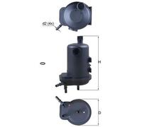 Fuel Filter fits RENAULT SCENIC Mk2 1.5D 03 to 06 Mahle 7701062190 8200400416
