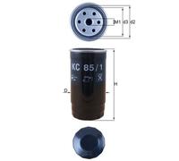 Fuel Filter fits ROVER 75 RJ 2.0D 99 to 05 Mahle MUN000010 WJI100000 WJN101762
