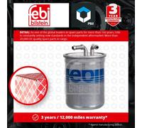 Febi Bilstein 26340 Fuel Filter Fits VW Fox 1.4 TDI 2005-2009