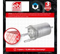 Fuel Filter fits SKODA YETI 5L 1.2 1.4 1.6 1.8 09 to 17 6Q0201051A 6Q0201051C