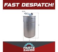 Fuel Filter fits VAUXHALL CORSA D 1.7D 07 to 14 A17DTS Mahle 0813070 13286584