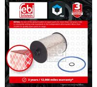 Febi Bilstein 100379 Fuel Filter Fits Volvo