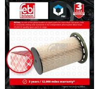 Fuel Filter fits VW TIGUAN 5N 2.0D 07 to 18 7N0127177 7N0127177B VOLKSWAGEN Febi