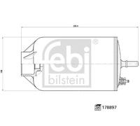 FUEL FILTER FITS: VW CRAFTER VAN 2.0 TDI/2.0 TDI 4MOTION/2.0 TDI RWD.VW CRAFT