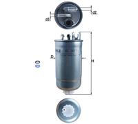 Mahle KL147D Fuel Filter FOR AUDI FIAT SEAT SKODA VW 1J0127399A 1J0127401