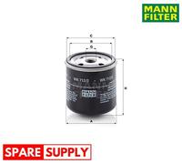 FUEL FILTER FOR AEBI BELARUS DEUTZ-FAHR MANN-FILTER WK 712/2