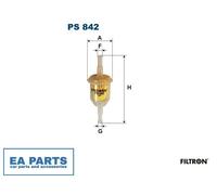 Fuel filter for ALFA ROMEO CITROËN BMW FILTRON PS 842