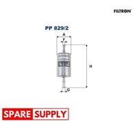 FUEL FILTER FOR ALFA ROMEO GIULIA STELVIO FILTRON PP 829/2