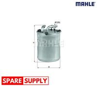 FUEL FILTER FOR AUDI A1 A1 SPORTBACK MAHLE KL 778